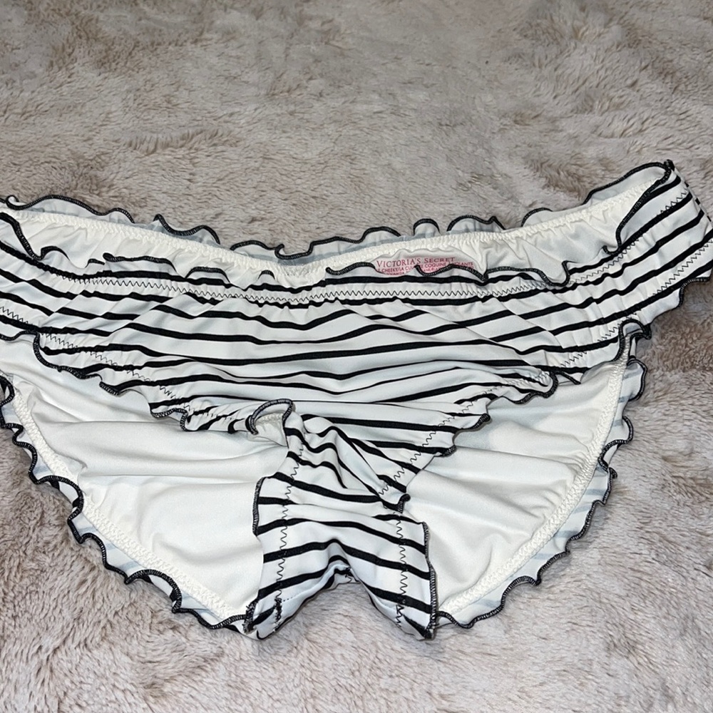 Stripped Bikini bottoms